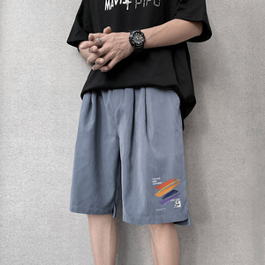 主推款 夏季潮流大码沙滩裤宽松休闲五分裤短裤 K898P20控38图片