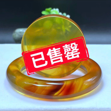 【李氏珠宝】收藏级56圈12.5粗血珀圆条手镯无瑕疵天然缅甸琥珀