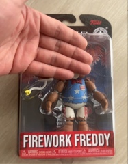 正版funko美国纪念版5寸烟花玩具小熊可动关节人偶公仔手办玩偶