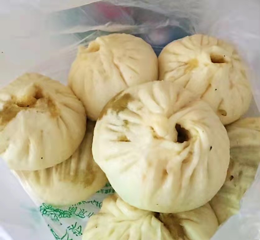 南京【安乐园】麻油菜包青菜包 特色小吃传统面食 两个装