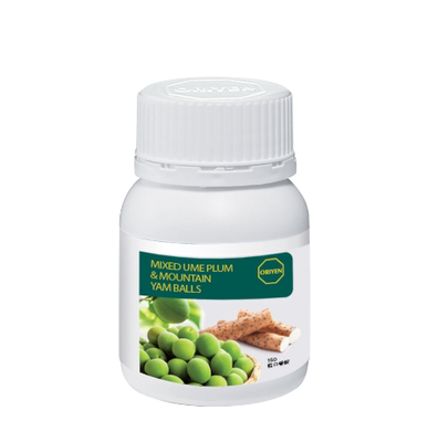 科士威Oriyen新款日本乌梅球日本36261成人乌梅提取物中和身体酸