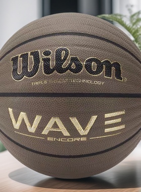 威尔胜篮球正品WAVE ENCORE比赛用球防尘PU标准7号蓝球WZ2026901