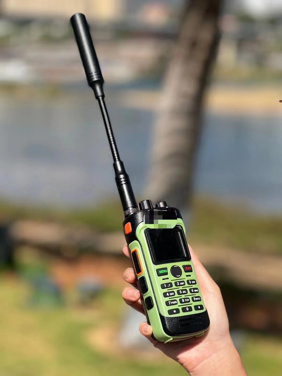 户外对讲手持机双段天线高增益鹅颈天线宝峰泉盛森海克斯8800天线