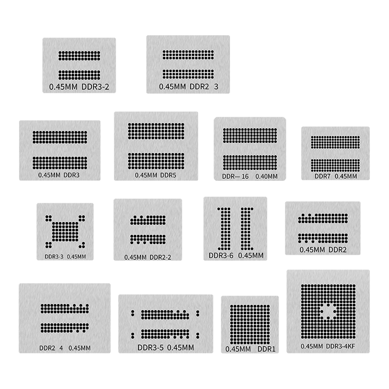 内存显存手工植球小钢网植锡网