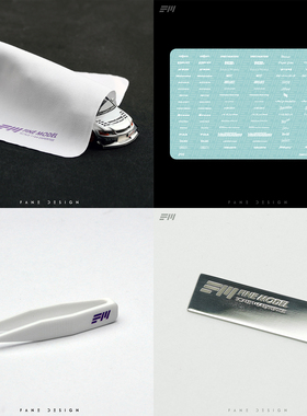 1:64配件 FM泛米模型 守护者 水贴 擦拭布 镊子 铭牌 汽车模型