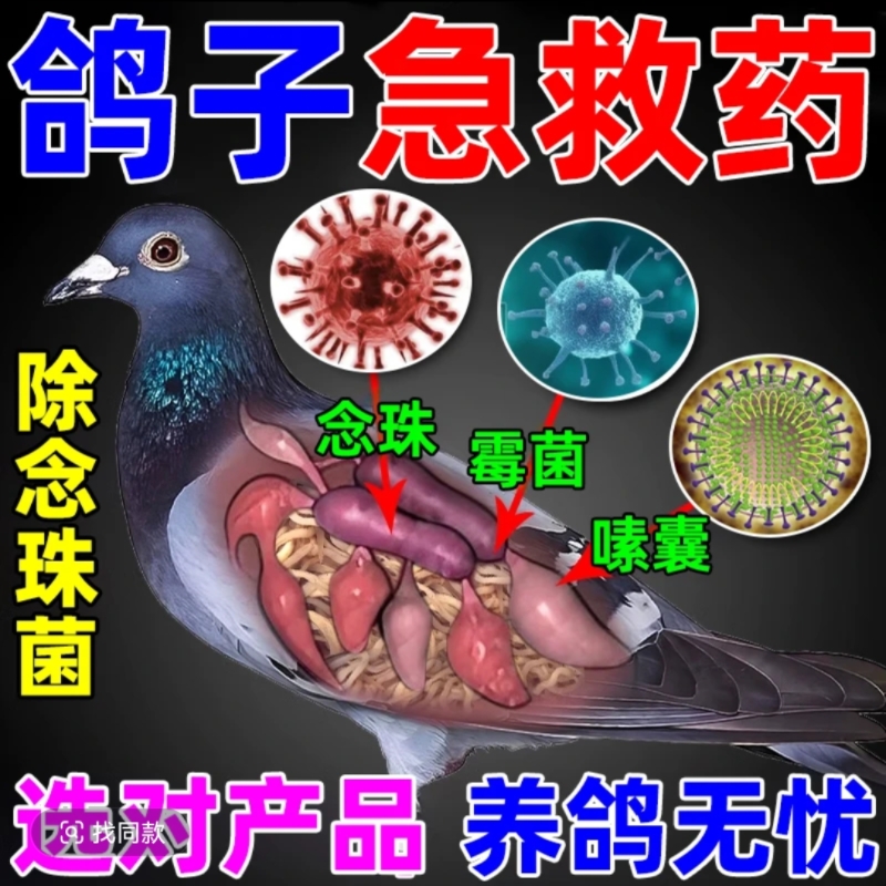 制霉菌素片鸡用鹦鹉鸽子兽用