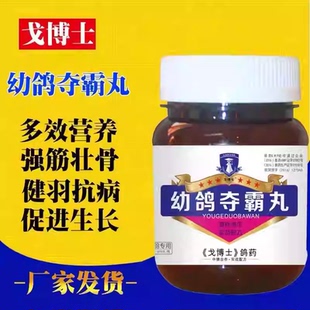 幼鸽夺霸丸鸽药鸽戈博士中秀特比王鸽霸丸育雏宝小鸽子育雏丸种鸽