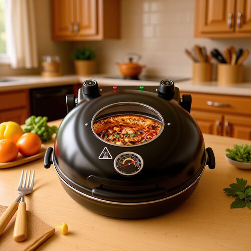 多功能披萨炉电饼铛家用定时