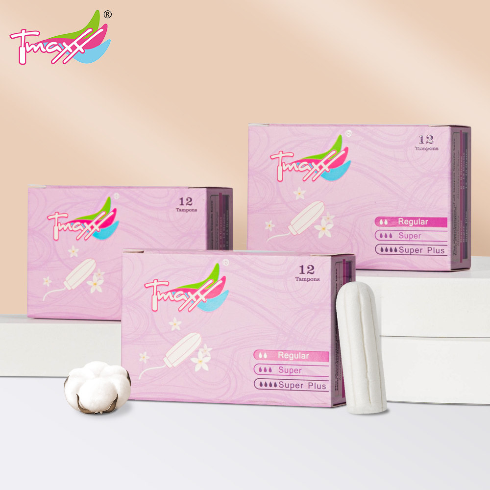 Tmaxx卫生棉条内用姨妈指套置入式卫生条棉棒卫生巾栓[超超大]