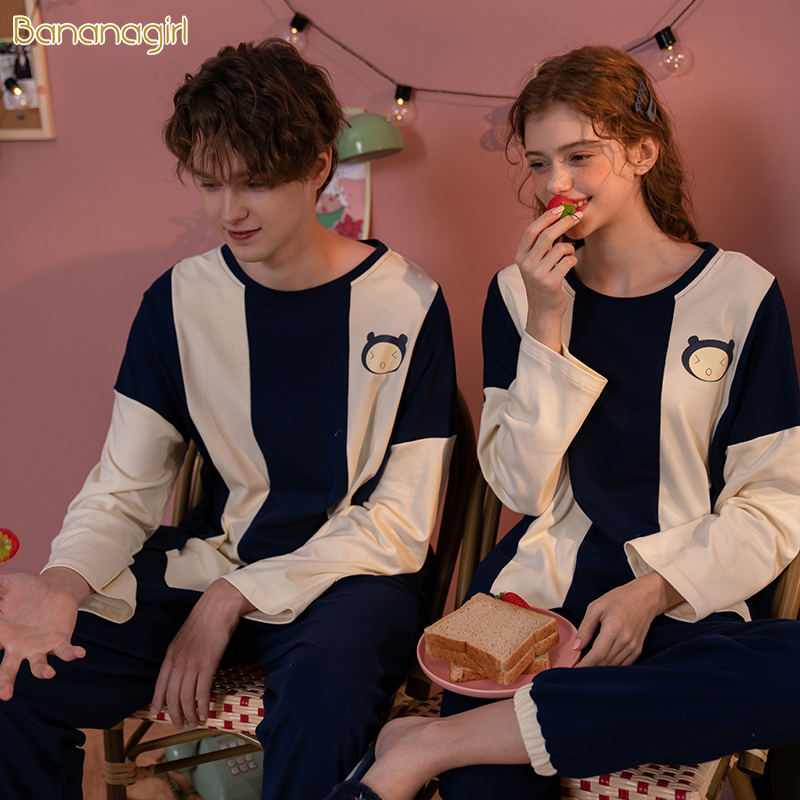 BANANAGIRL圆领套头女家居服