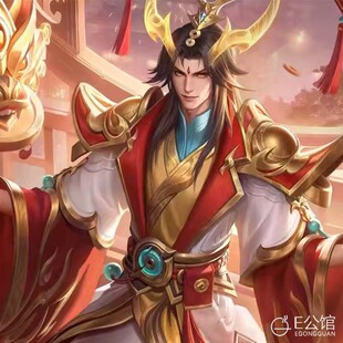 E公馆王者荣耀cos服东皇金福满堂cosplay动漫游戏服装套装cos男装