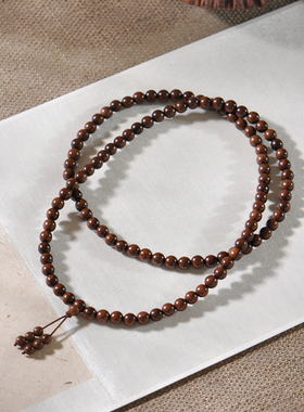 异木石行情侣金丝檀古风檀香手链