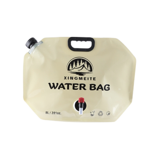 户外便携折叠水袋带水龙头露营塑料手提大容量水桶收纳蓄水旅行