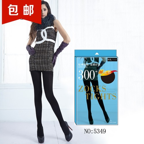 芦荟天鹅绒连裤袜大码300D丝袜