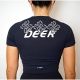 LICV原创设计deer立体标防滑女款 健身上衣高腰短袖 运动瑜伽服T恤