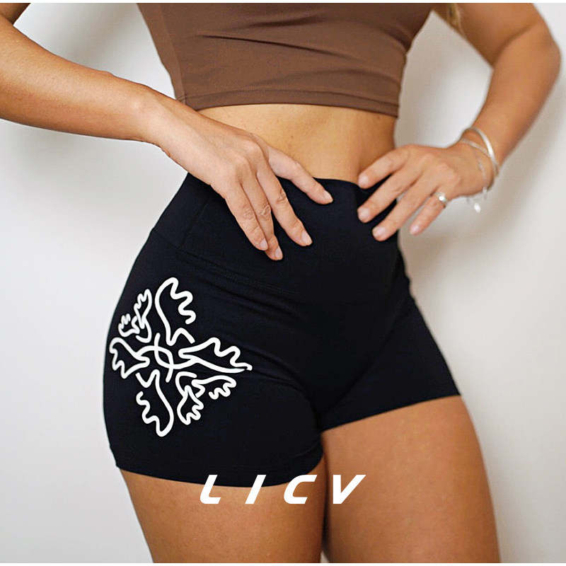LICV梨短褲高腰提臀原創健身