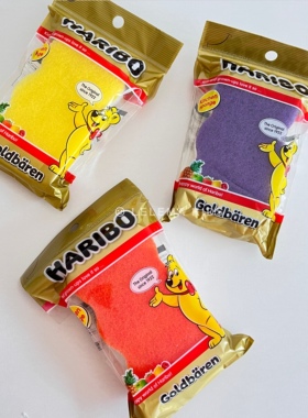 LLM｜韩国限定haribo小熊造型百洁布多用途海绵家居可爱厨房小物
