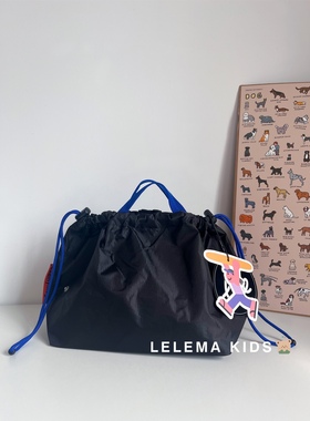 LLM｜韩国beemymagic手提可单独用抽绳收纳内胆包 棉布手提托特包