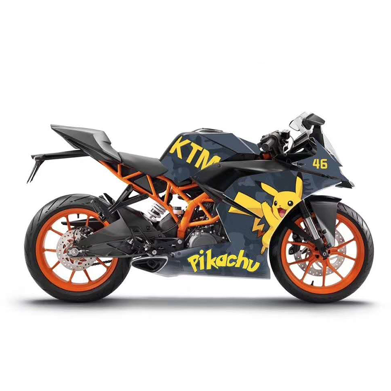 定制 RC9贴纸改装贴花车身贴防水贴膜车身保护贴画版画拉花