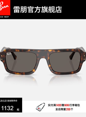 RayBan雷朋长方形板材太阳镜