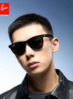 RayBan雷朋太阳眼镜偏光方形板材户外酷炫开车男女款墨镜0RB2140F