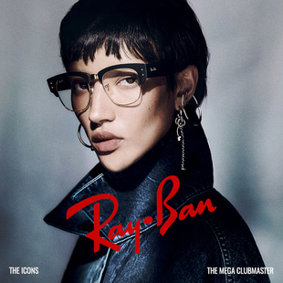 RayBan雷朋方形光学镜框近视眼镜男女同款 眼镜潮酷可配镜0RX7316V