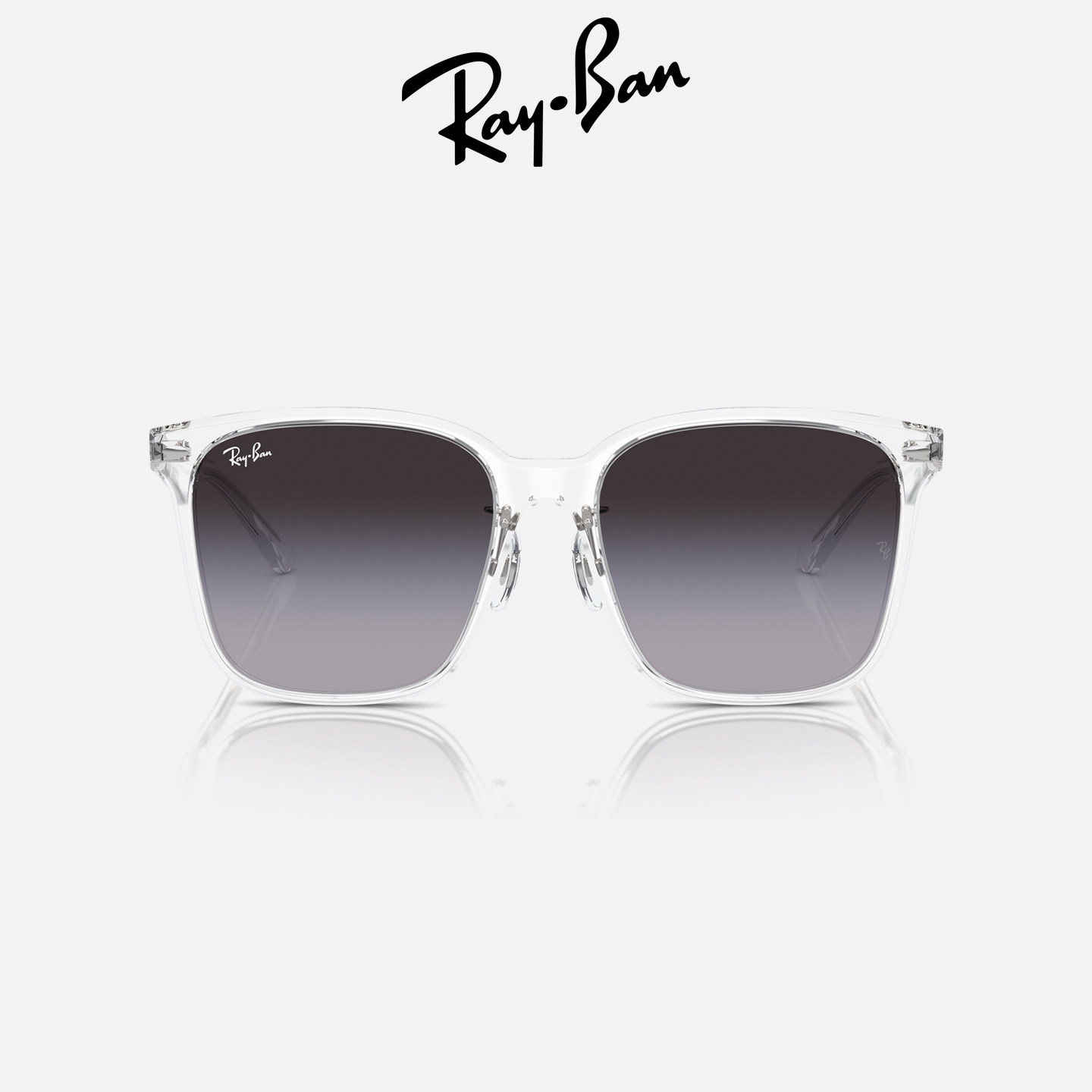 RayBan雷朋方形防晒墨镜方形眼镜男女款太阳镜0RB2206D/0RB4423D