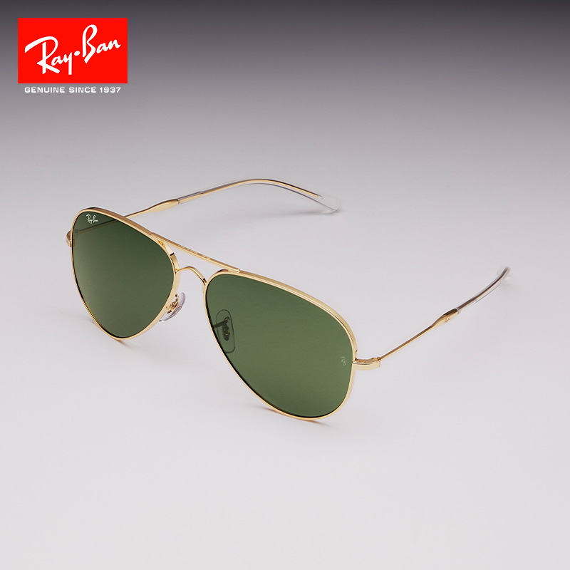 RayBan雷朋飞行员系列防晒男女开车户外眼镜潮酷太阳墨镜0RB3825