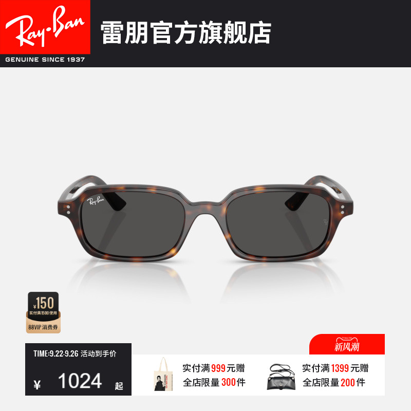 RayBan雷朋枕形板材太阳镜