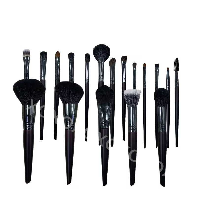 新款18支沧州软毛化妆动物毛套刷妆晕染刷眼影工具化妆师专用全套