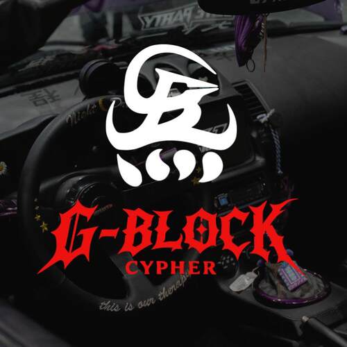 GBLOCK 炁汽车车贴CYPHER GAI周廷专辑电动机车箱包装饰贴纸