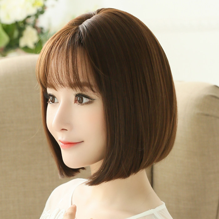 Perruque cheveux raides Court - Ref 2613214 Image 4