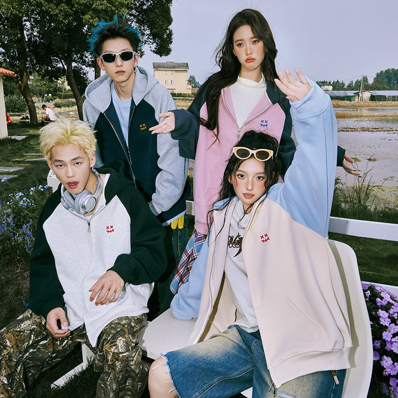 RICHDEER美式情侣重磅420G卫衣