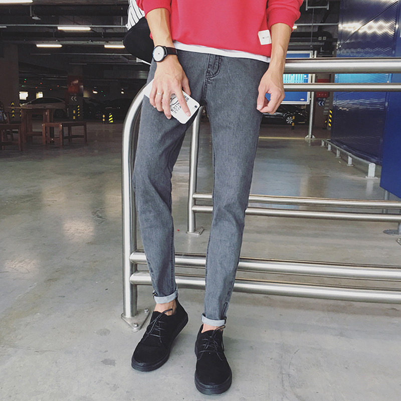 Jeans pieds Slim pour automne - Ref 1482058 Image 5