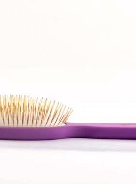 HFArtisan宠物美容柄梳猫狗梳毛刷子金毛比熊气垫柄梳按摩造型梳