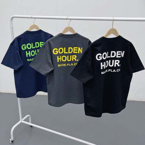 Upscale潮人美式街头潮流~夏季爆款！简约字母正反面印花男士短袖