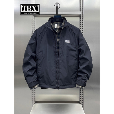 高端立领夹克外套男士2025新款早春秋季夹棉冬装二棉工装棉服男款