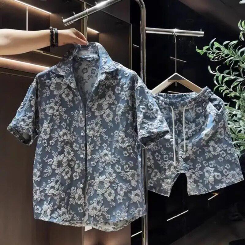 Roamix 绅度~自留好物不入后悔！夏季高级感浮雕压花休闲运动套装