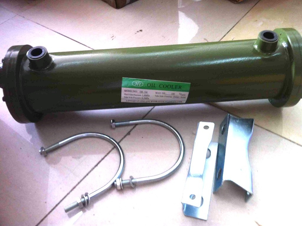 液压系统冷却器油路块散热器水冷