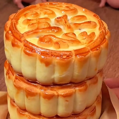 东北老式五仁月饼儿时青红丝月饼老五仁月饼中秋月饼黑芝麻馅月饼