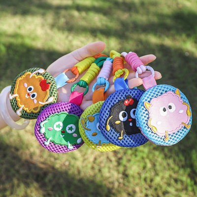 网格卡通小挂包可爱便携迷你挂件