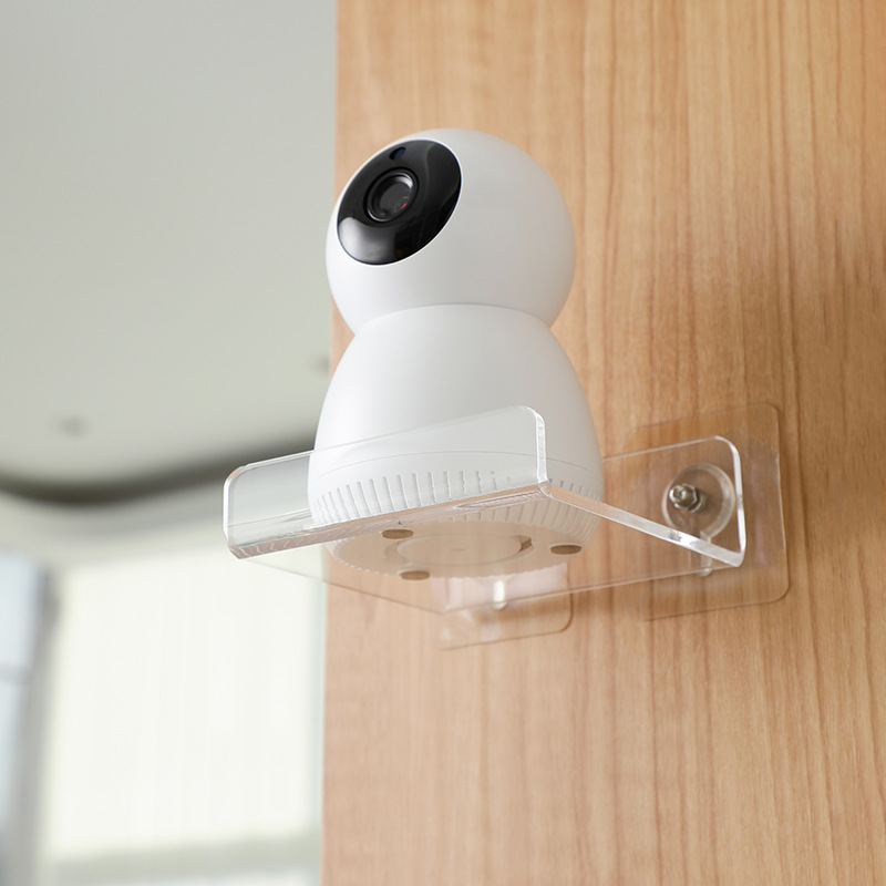 摄像头置物架室内免打孔墙上放监控支架挂墙路由器电视机顶盒托架高性价比高么？