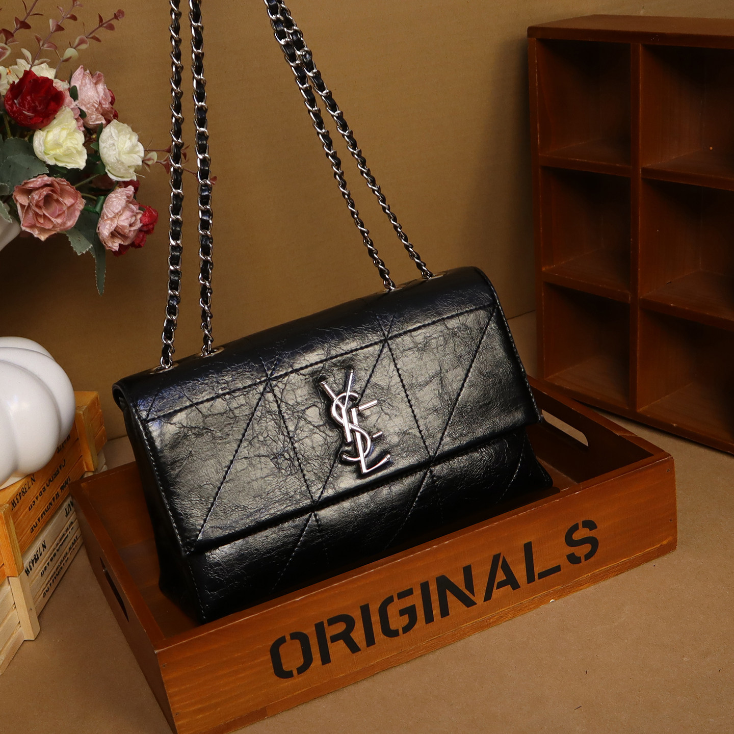 轻奢菱格纹链条包女百搭单肩斜挎包大容量时尚小方包高级感腋下包,箱包皮具/热销女包/男包,通用款女包,淘宝优惠券,粉丝福利购,淘宝优惠卷