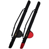 矶钓背带便携式 加厚复合棉大肚竿袋保护袋伸缩软包路亚竿包免拆轮