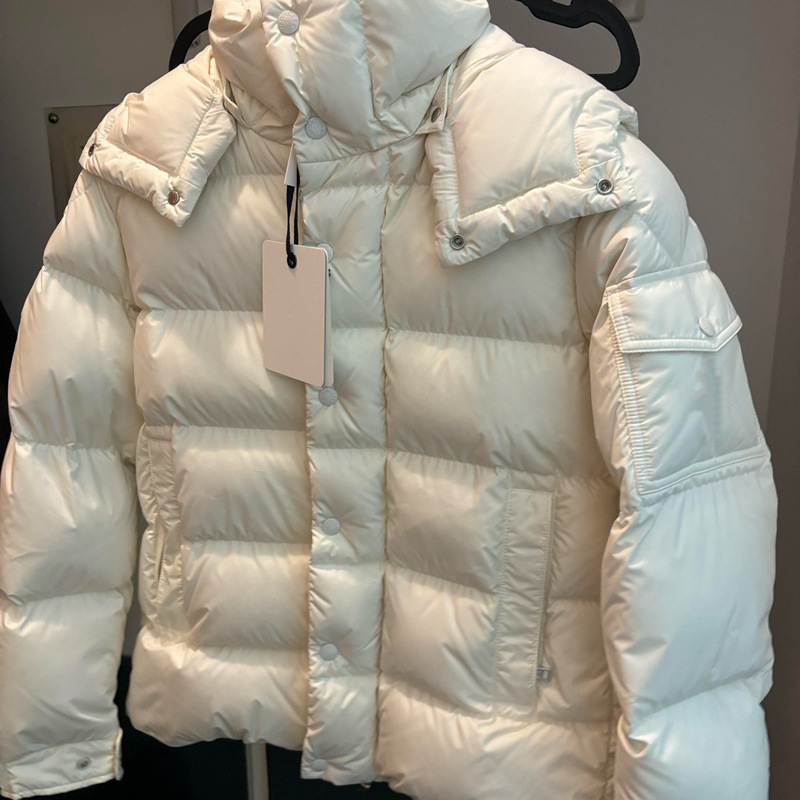【现货】25秋冬新款 M家 雾面哑光经典款连帽加厚90白鹅绒羽绒服