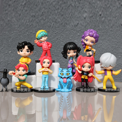 KPOP猎魔女团盲盒手办生日礼物