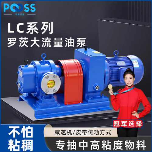 普斯电动机高粘度大流量转子泵