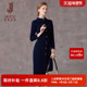 法式 高端配风衣长裙气质收腰衬衣裙 连衣裙女春秋2026新款 长袖 衬衫