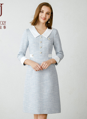 经典故事官方旗舰店2026新款连衣裙女C215P016431BJ