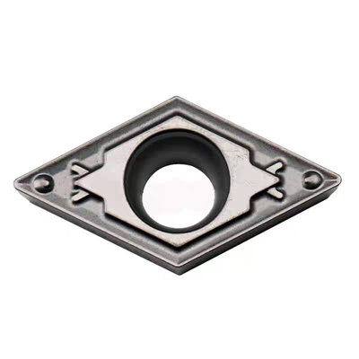 55度菱形金属陶瓷数控刀片DCMT11T304 11T302-HQ镗孔车刀粒高光亮